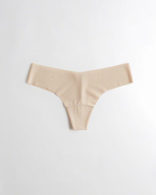 Mutande Hollister Donna gilly hicks No-Show Thong Beige Italia (554XVUTS)